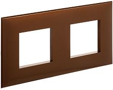 Рамка универсальная DKC Avanti 2-м. карамельный жемчуг картинка